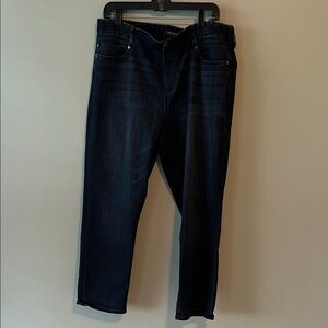 Liverpool Dark Blue Women's Straight Leg Jeans